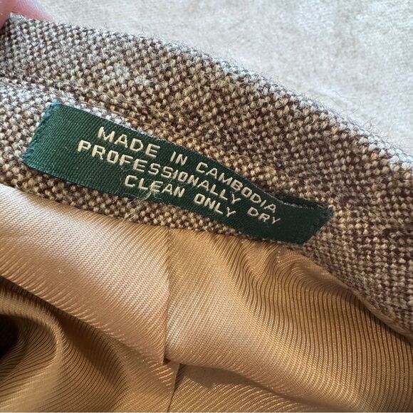 Ralph Lauren Wool 3-Button Blazer | size 46L NWOT - Picture 13 of 13